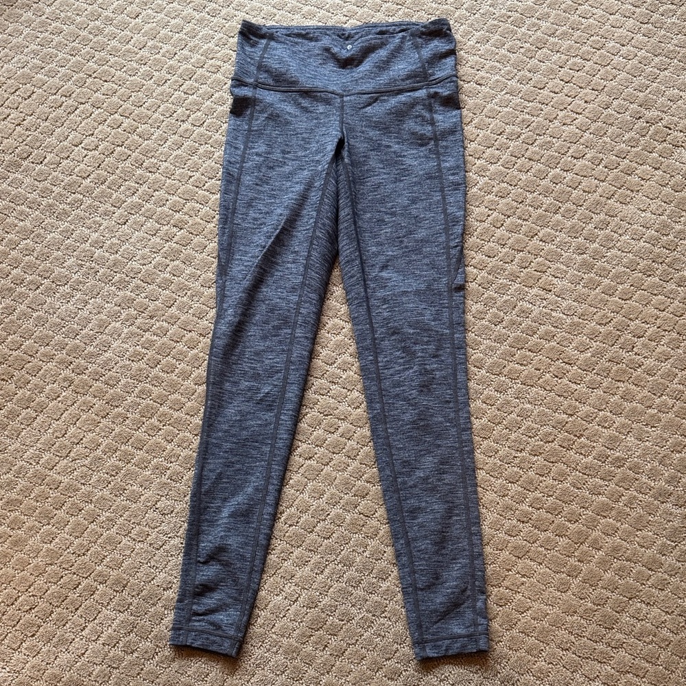 Athleta Gray High-Waisted Leggings